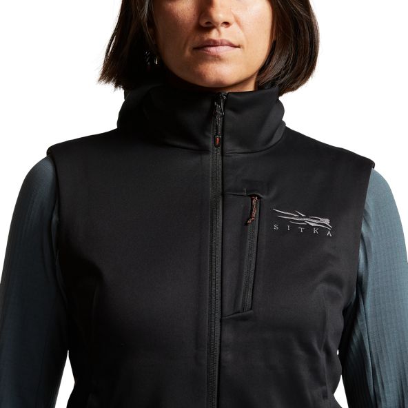 Sitka Jetstream Weste Damen Schwarz | YQTSDA905