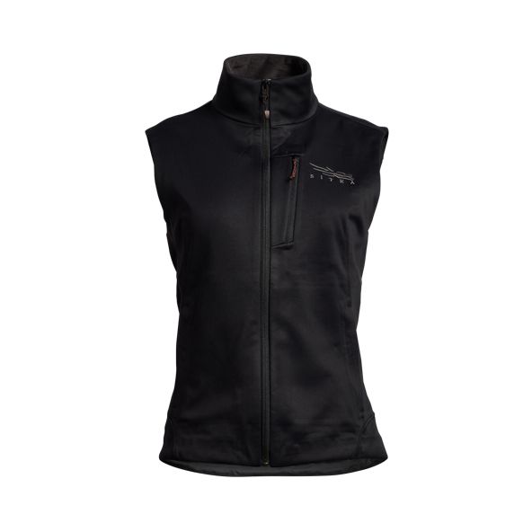 Sitka Jetstream Weste Damen Schwarz | YQTSDA905