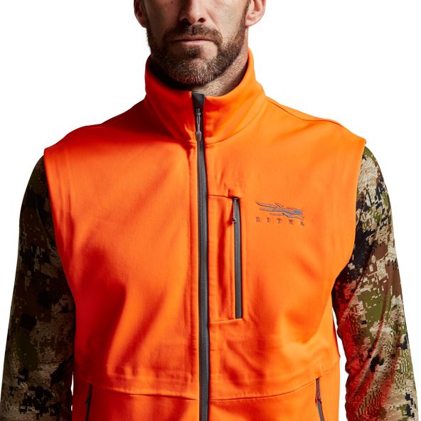 Sitka Jetstream Weste Herren Orange | XDCMKE928