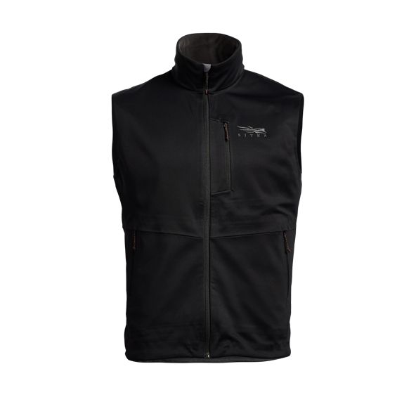 Sitka Jetstream Weste Herren Schwarz | IFPTVS319