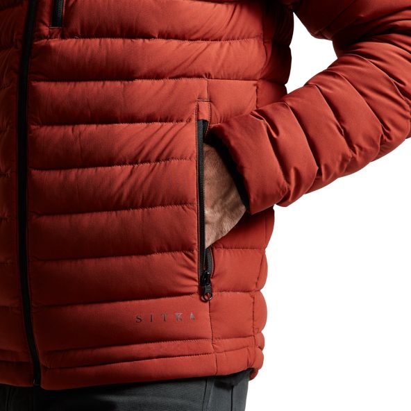 Sitka Rover Down Jacke Herren Rot | KPSTOV830