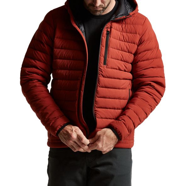 Sitka Rover Down Jacke Herren Rot | KPSTOV830