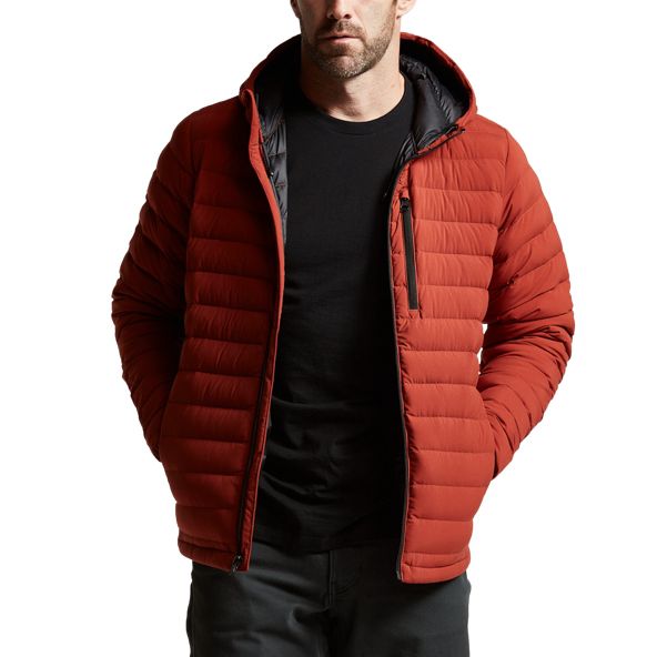 Sitka Rover Down Jacke Herren Rot | KPSTOV830