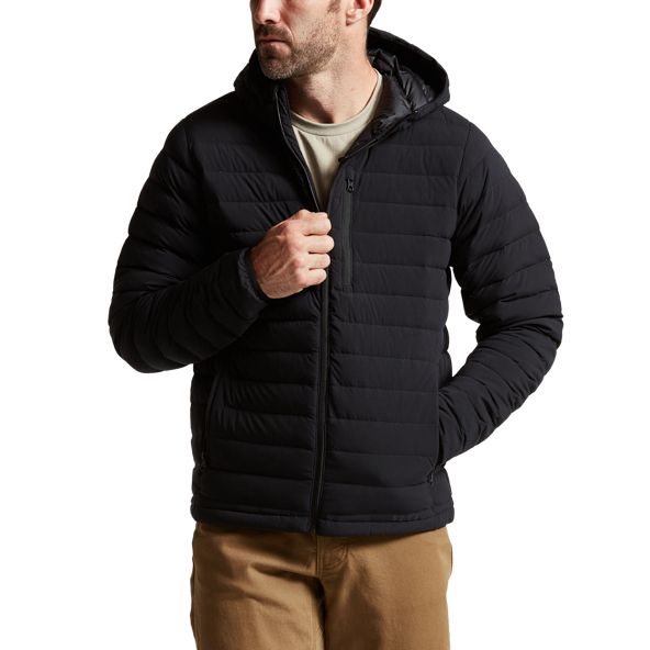 Sitka Rover Down Jacke Herren Schwarz | XHYEUZ538