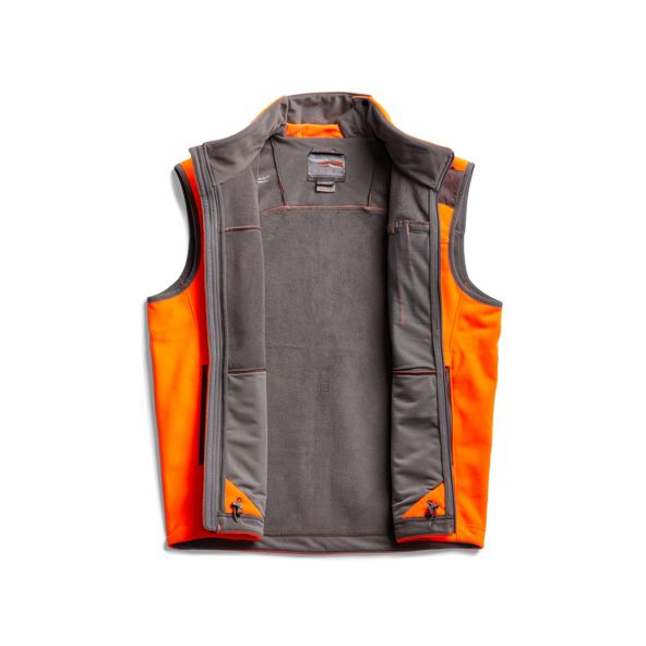 Sitka Stratus Weste Herren Orange | ANCTDE951