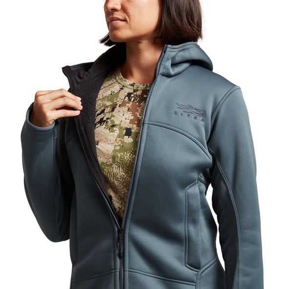 Sitka Traverse Hoodie Damen Blau | PSCLHN215