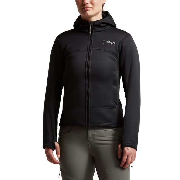 Sitka Traverse Hoodie Damen Schwarz | FAEDPN813