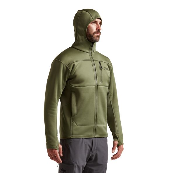 Sitka Traverse Hoodie Herren Olivgrün | AHVOBI014