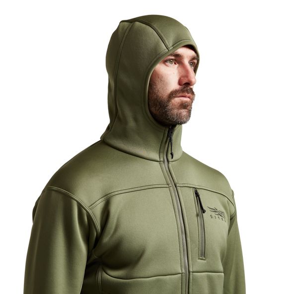 Sitka Traverse Hoodie Herren Olivgrün | AHVOBI014