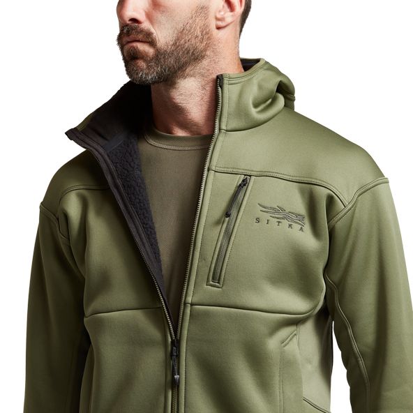 Sitka Traverse Hoodie Herren Olivgrün | AHVOBI014