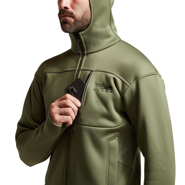 Sitka Traverse Hoodie Herren Olivgrün | AHVOBI014