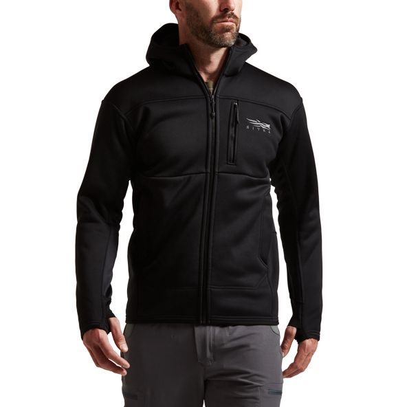 Sitka Traverse Hoodie Herren Schwarz | CLDQGM927