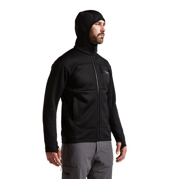 Sitka Traverse Hoodie Herren Schwarz | CLDQGM927