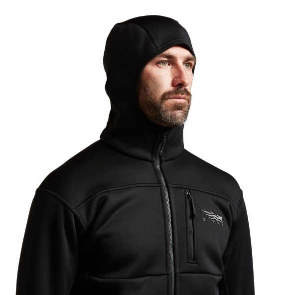 Sitka Traverse Hoodie Herren Schwarz | CLDQGM927