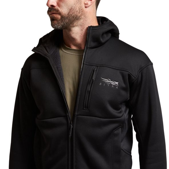 Sitka Traverse Hoodie Herren Schwarz | CLDQGM927