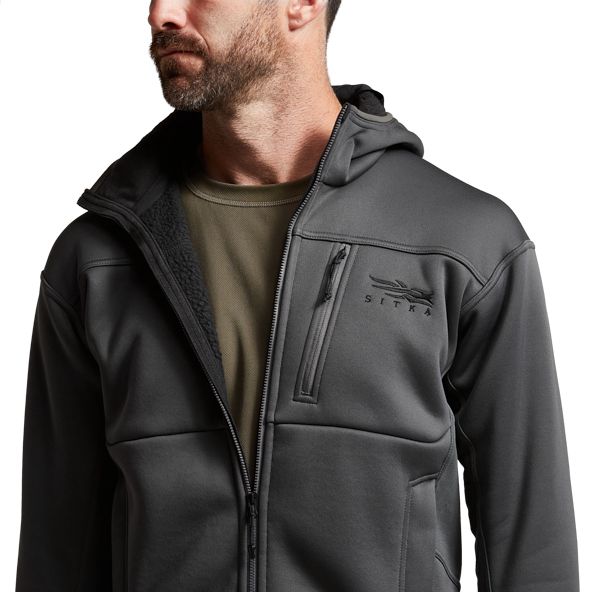 Sitka Traverse Hoodie Herren Schwarz | JTYRIK358