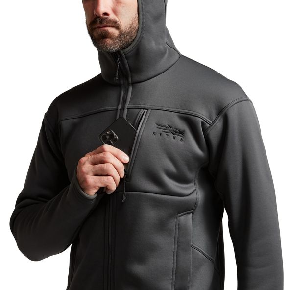 Sitka Traverse Hoodie Herren Schwarz | JTYRIK358