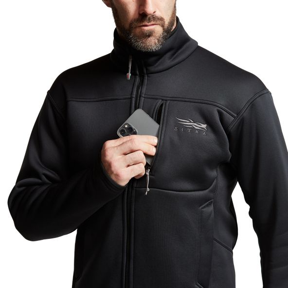 Sitka Traverse Jacke Herren Schwarz | CWYVXL420