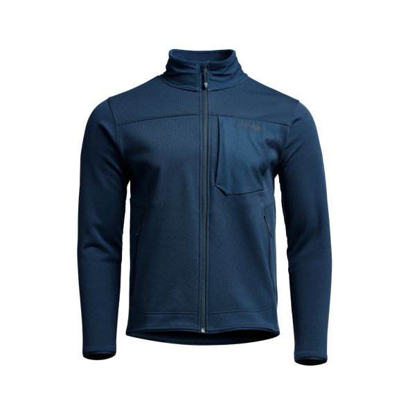 Sitka Dry Creek Fleece Herren Blau | SLREWV602