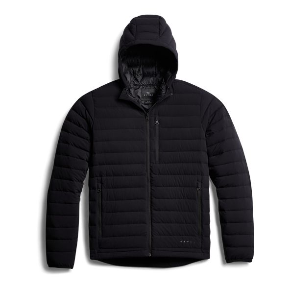 Sitka Rover Down Jacke Herren Schwarz | XHYEUZ538