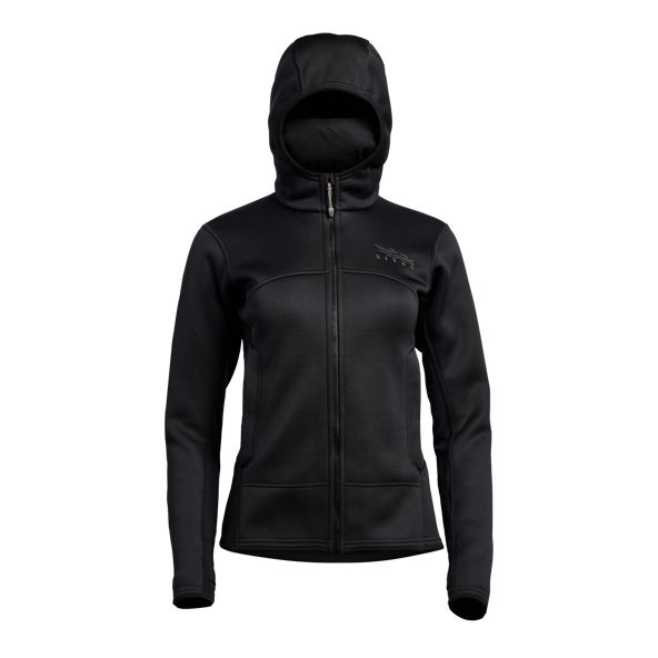 Sitka Traverse Hoodie Damen Schwarz | FAEDPN813